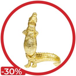 53456Ukrasna-figura-Aligator-zlatna
